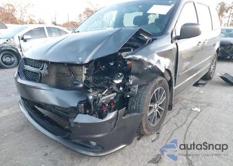 2016 Dodge Grand Caravan Sxt from USA, damaged, VIN 2C4RDGCG7GR137160